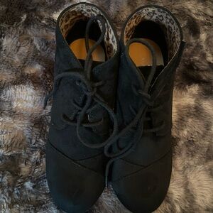 Stylish Black Suede Children’s boots